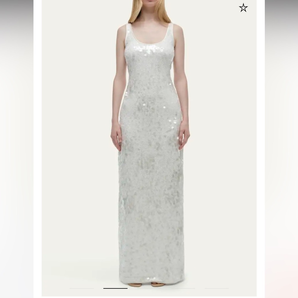 SIMKHAI Bex Sequined Maxi Tank Dress